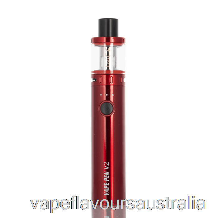 Vape Nicotine Australia SMOK Vape Pen V2 60W Kit Red